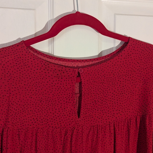 GAP long sleeve pseudo crop top, size Large - Picture 5 of 9